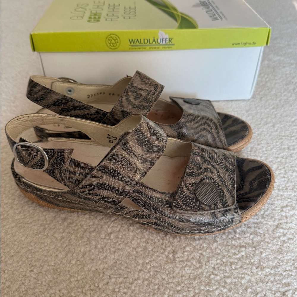 Women's Zebra Print Sandals